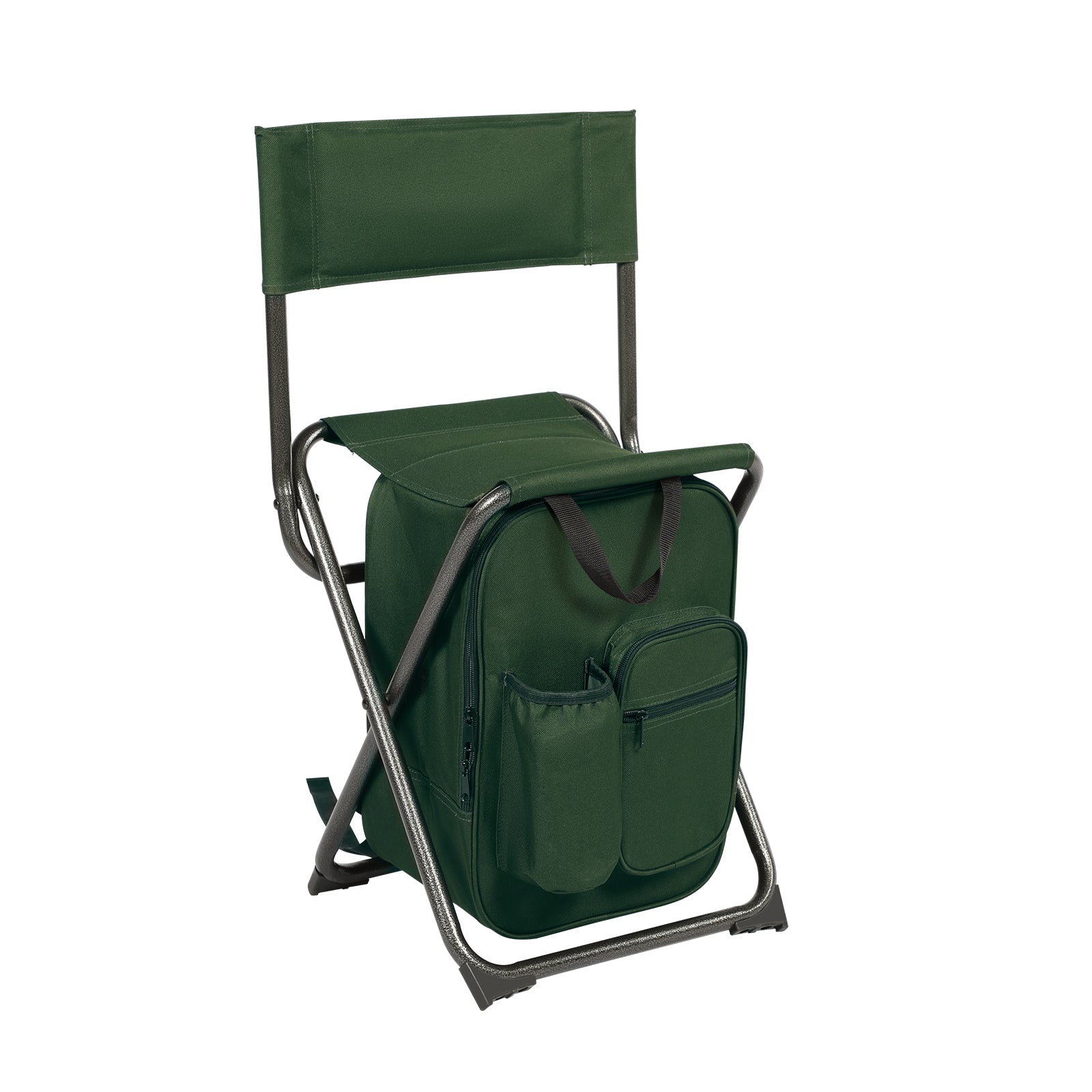 PORTAL Backpack Cooler Chair Fishing Chairs with Backrest Folding Camping  Sto