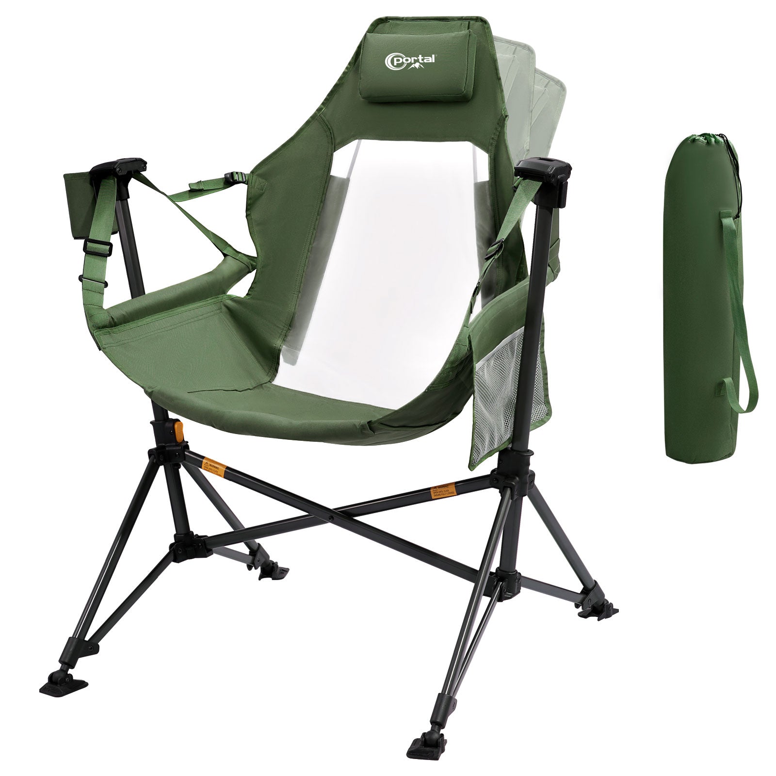 Portable Hammock Camping Chair With Adjustable Backrest - Portal Outdoors