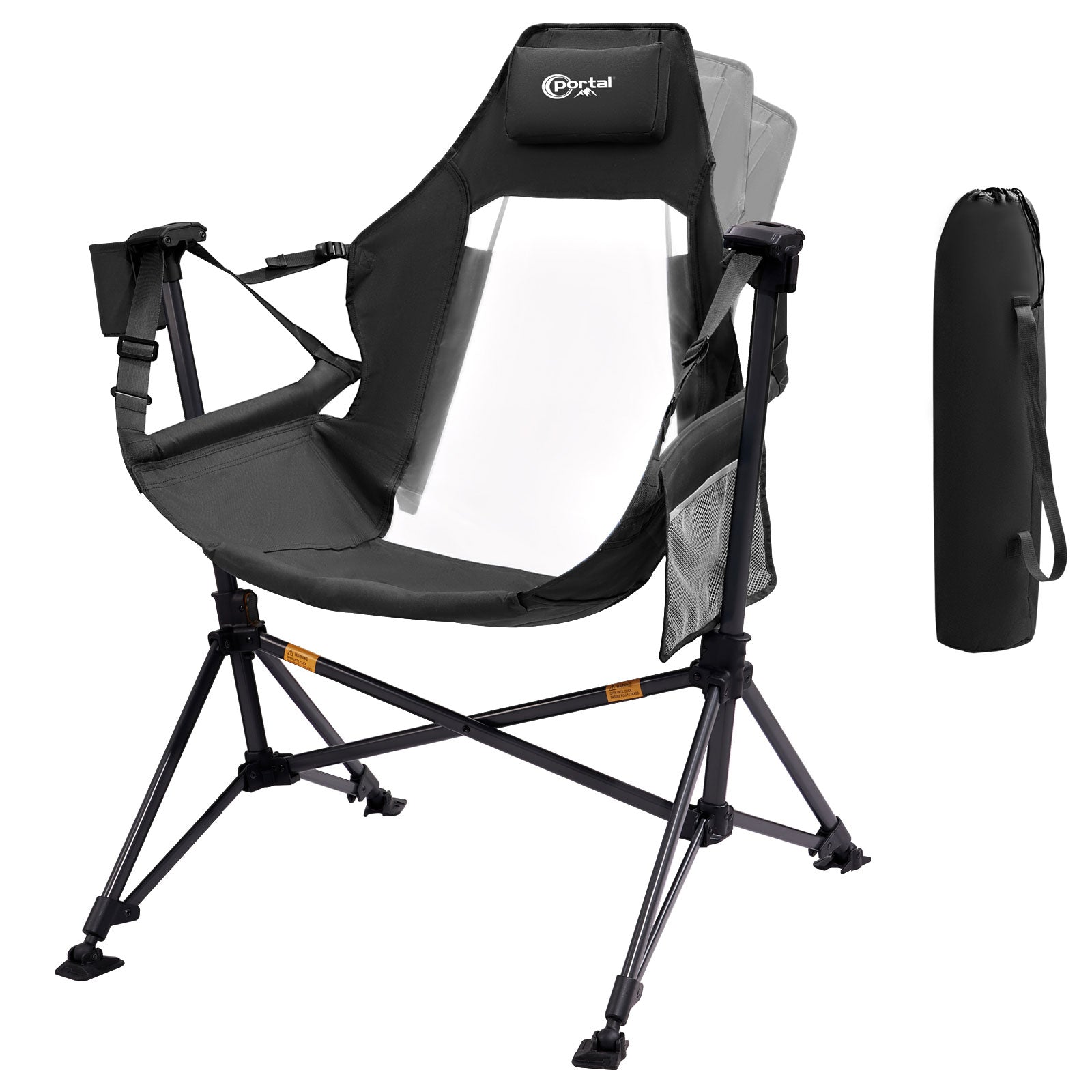 Portable Hammock Camping Chair With Adjustable Backrest - Portal Outdoors