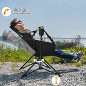 Portable Hammock Camping Chair With Adjustable Backrest - Portal Outdoors