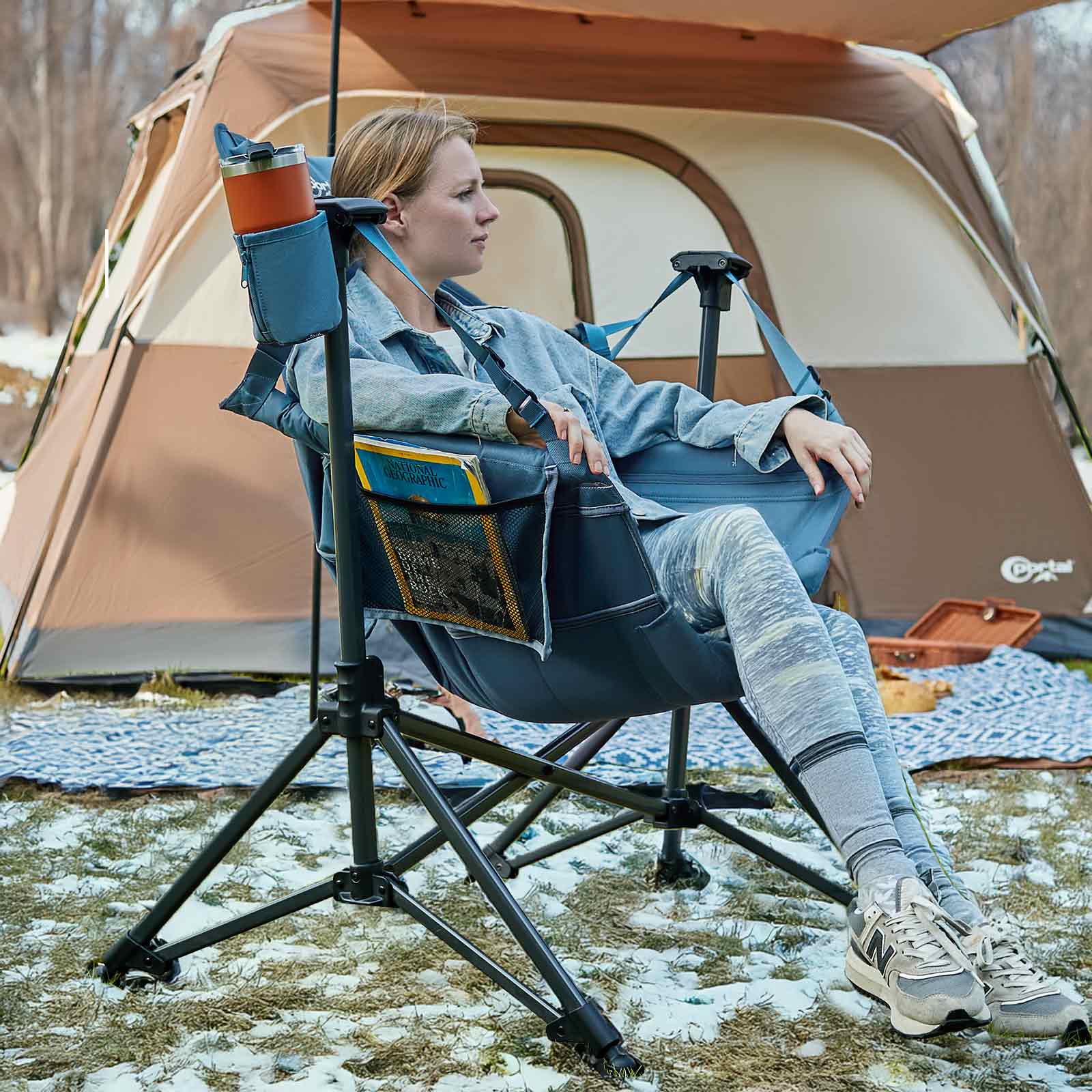 Heated Swinging Hammock Chair - Portal Outdoors