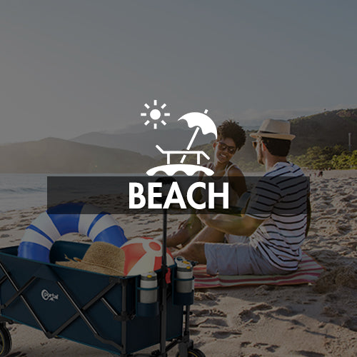 Collapsible Folding Wagon Cart beach wagon