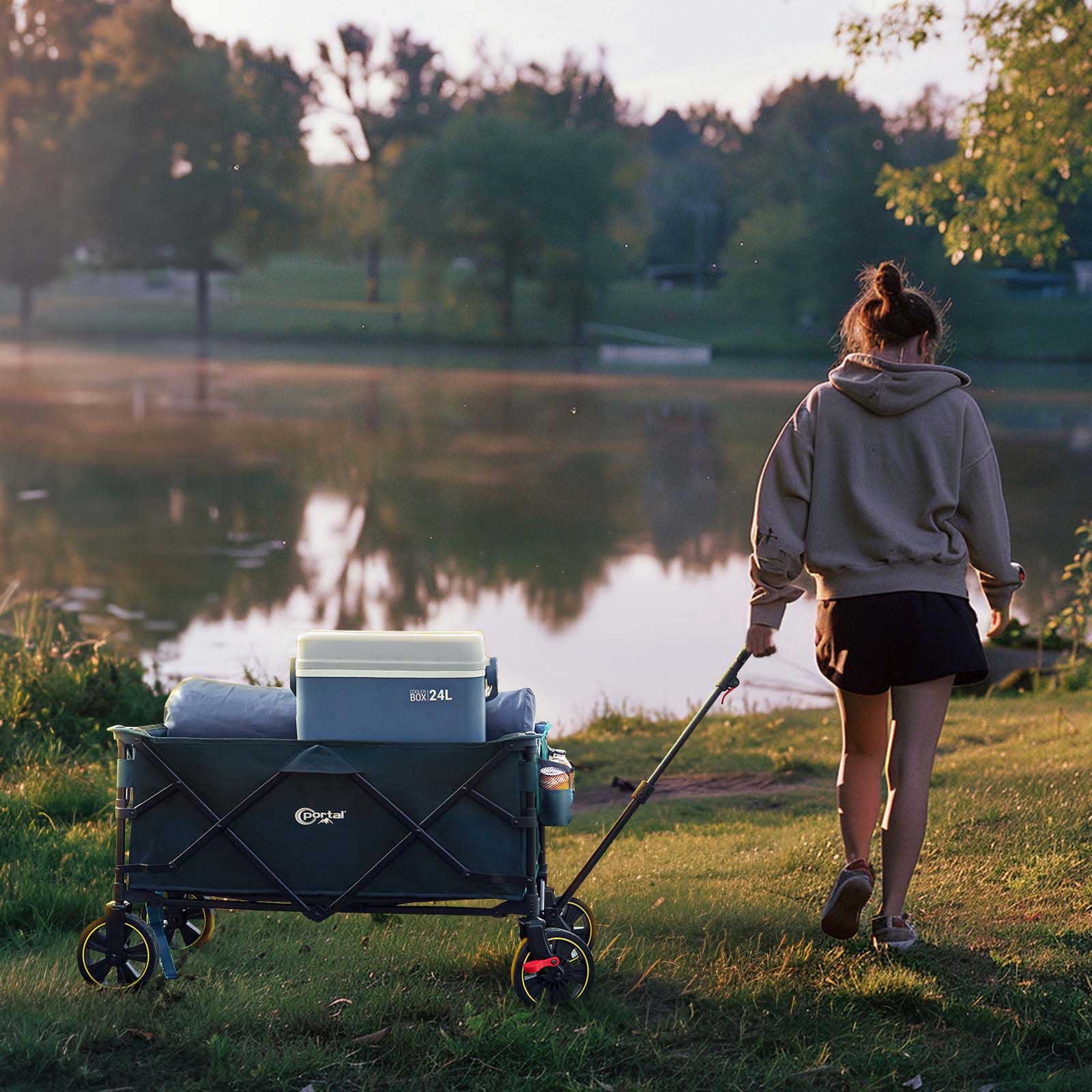 PORTAL Collapsible Folding Wagon Cart - Portal Outdoors