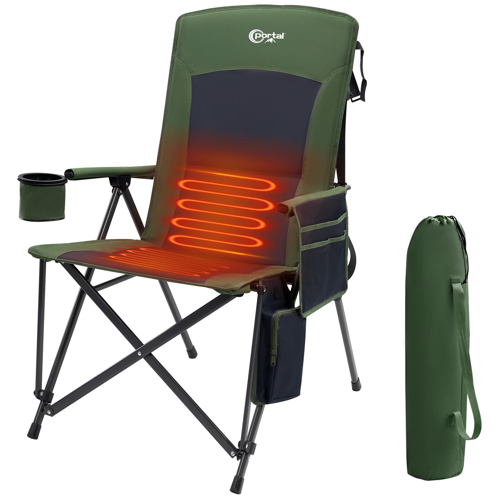 Heated Camping Chair - Portal Outdoors