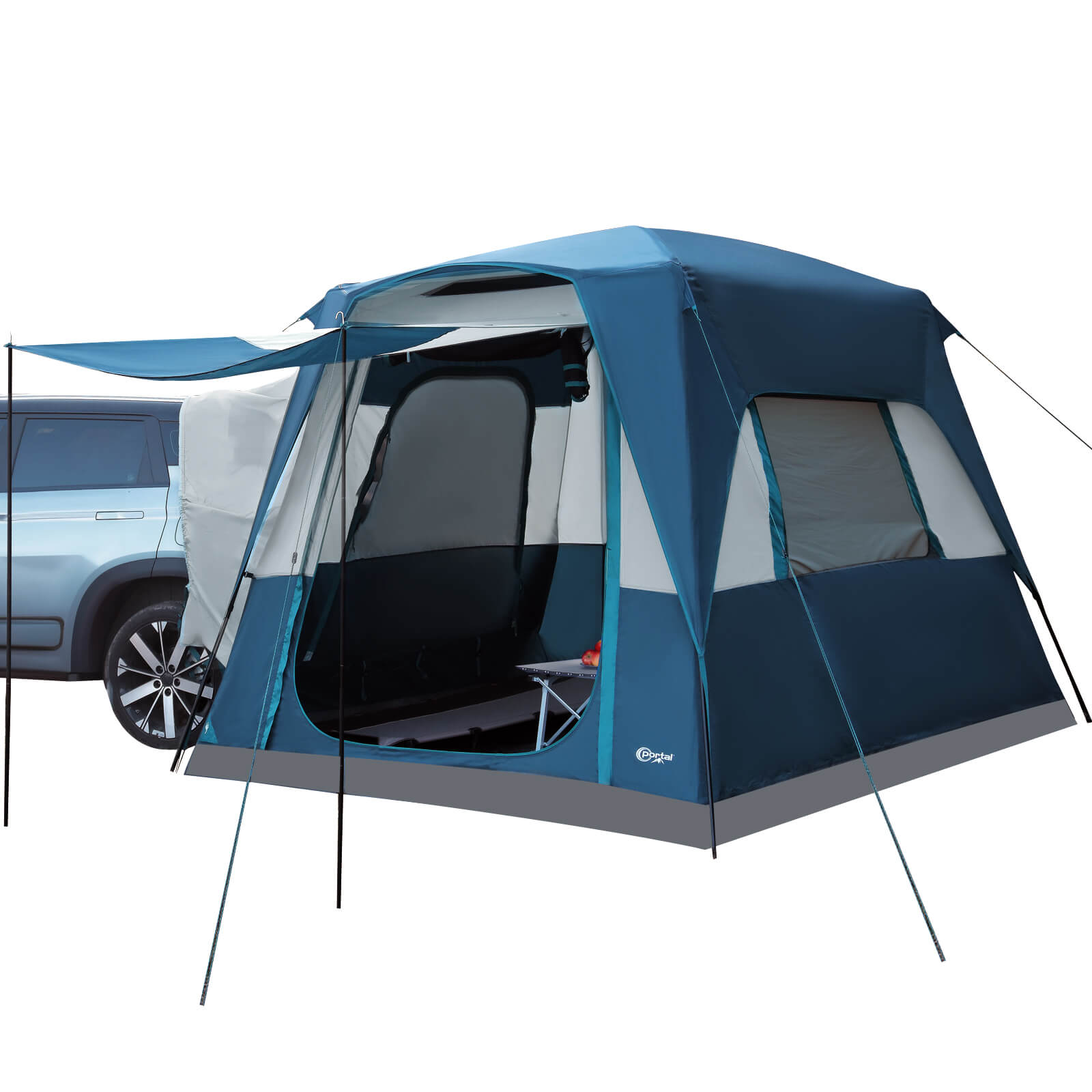 5 Person SUV Tailgate Tent with Porch - Portal Outdoors