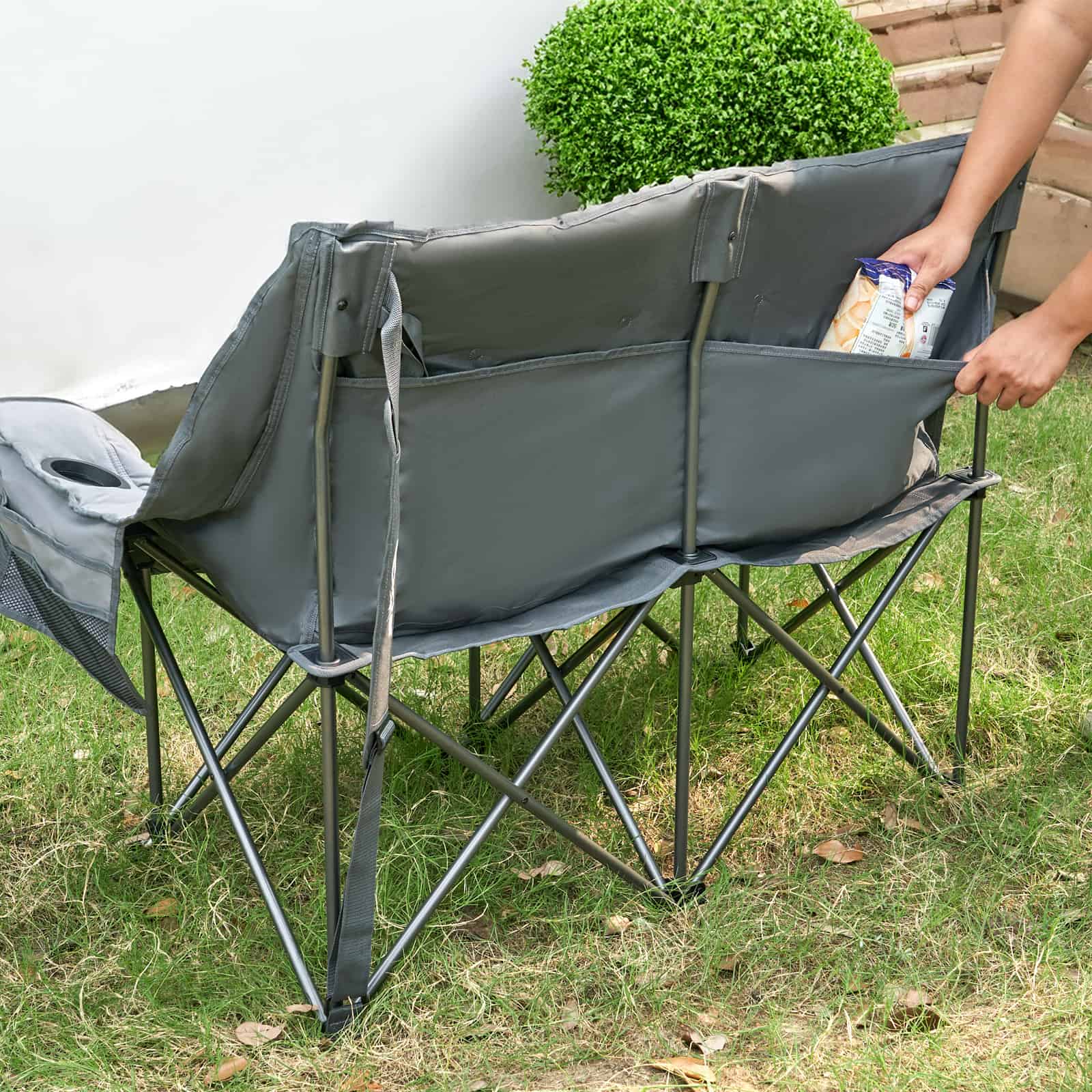 Padded Double Camping Chair - Portal Outdoors