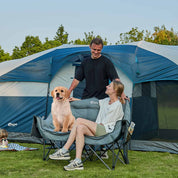 Padded Double Camping Chair - Portal Outdoors