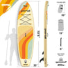 Costal Inflatable Stand Up Paddle Board 10'6"x33"x6" - Portal Outdoors - Portal Outdoors Costal Inflatable Stand Up Paddle Board 10'6"x33"x6"