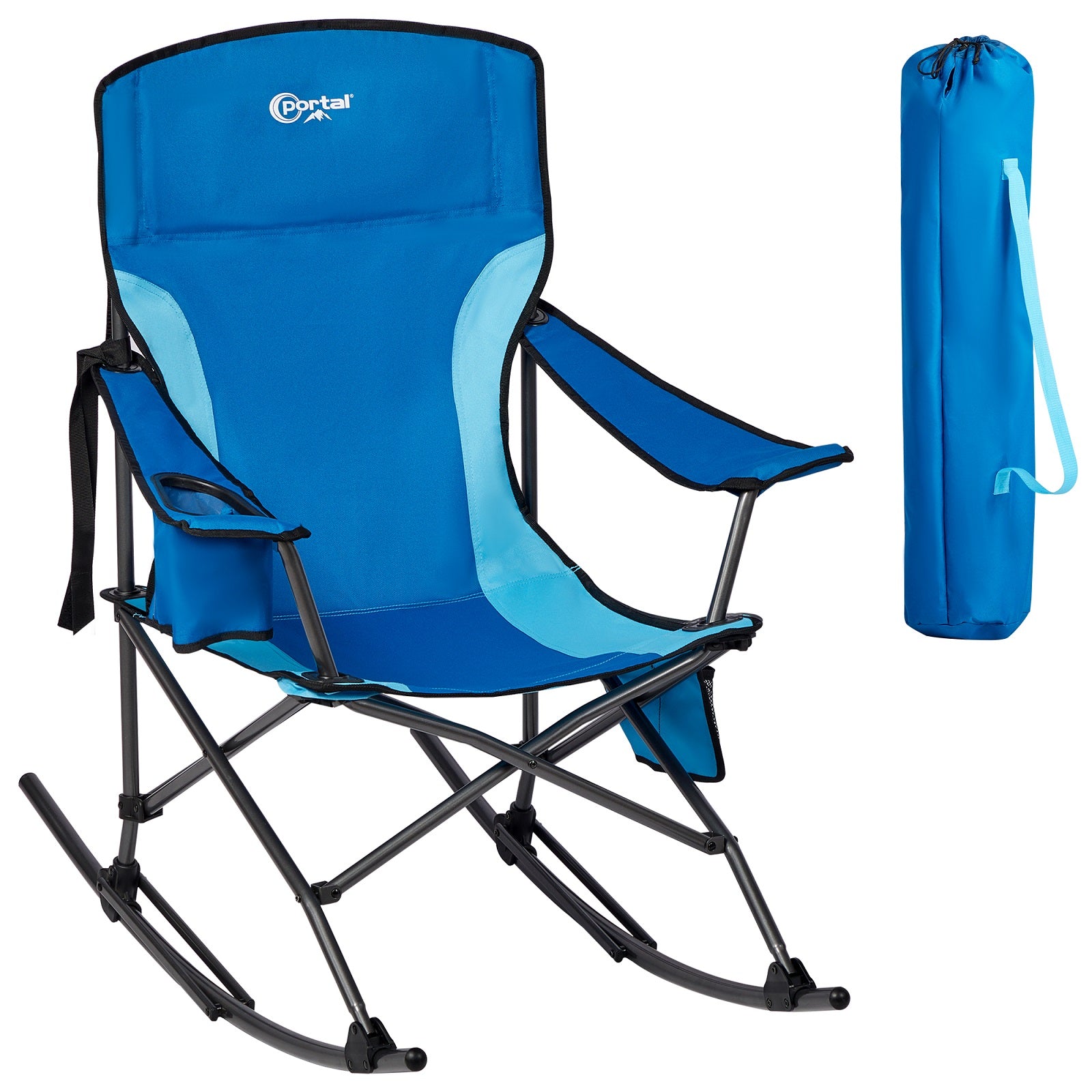 Wide - Armrest Portable Rocker - Portal Outdoors