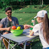 Quick Adjust Roll - Up Table - Portal - Silver White - Portal Outdoors Quick Adjust Roll - Up Table