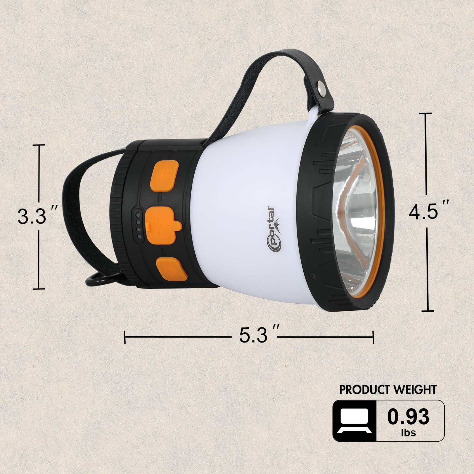 PORTAL 4 Pack Collapsible Camping Lantern, Portable Camping Lights
